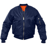 Kids Navy Blue - Air Force MA-1 Flight Jacket