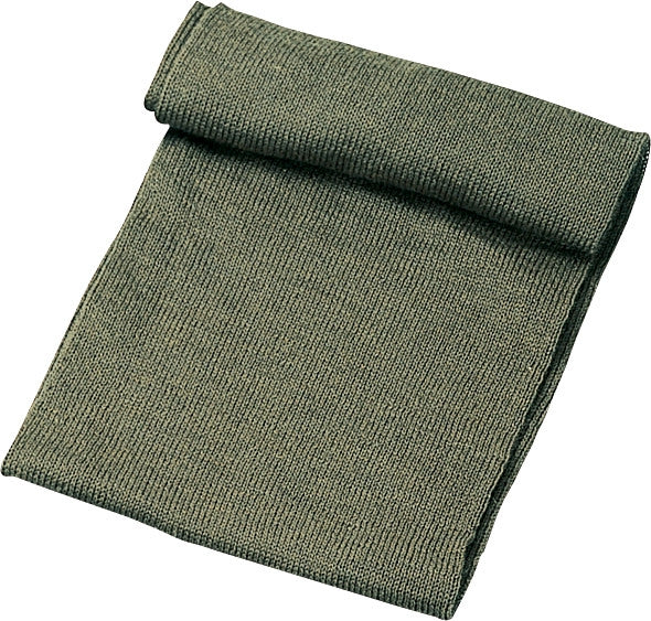 Olive Drab - Genuine GI Winter Military Scarf - Wool