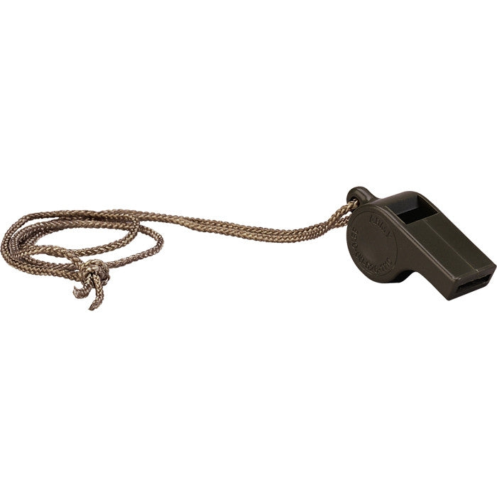 Olive Drab - Law Enforcement GI Style Police Whistle