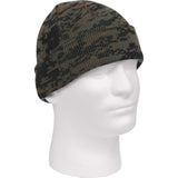 Digital Woodland Camouflage - Military Deluxe Watch Cap - Acrylic