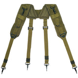 Olive Drab - Mil Spec H Type LC-1 Suspenders