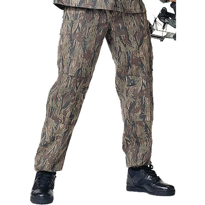 Smokey Branch Camouflage - Military BDU Pants - Polyester Cotton Twill