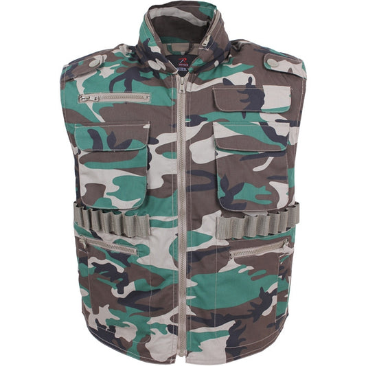 Woodland Camouflage - Tactical Outdoor Military Ranger Vest