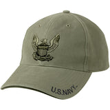 Olive Drab - Vintage U.S. Navy Eagle Adjustable Cap