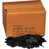 Black P-38 Military Can Openers 500 Pack