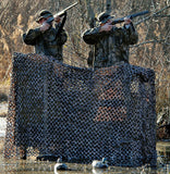 Green Brown - Military GI Style Camo Netting Medium Size 9'10 in. x 9'10 in.