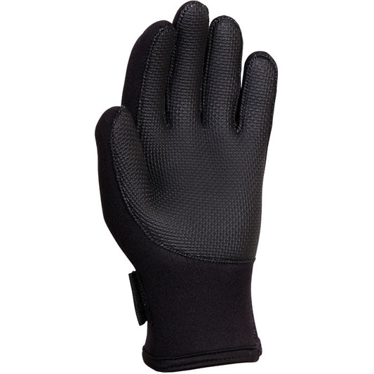 Black - Cold Weather Neoprene Gloves, Enhanced Grip, Fleece Lined, Waterproof