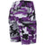 Ultra Violet Camouflage - Military Cargo BDU Shorts - Polyester Cotton Twill