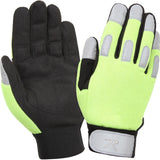 Safety Green - Lightweight All Purpose Tactical Duty Gloves