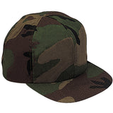 Woodland Camouflage - Kids Military Adjustable Baseball Cap