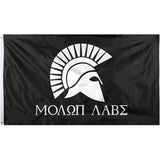 Black - Molon Labe Flag 2' x 3'