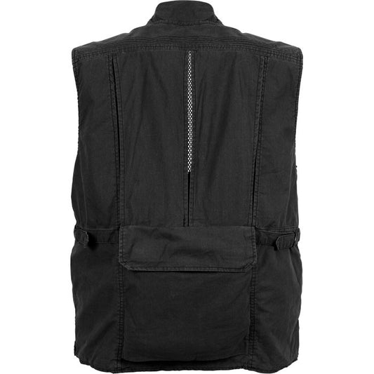 Black - Deluxe Safari Outback  Photo Journalists Vest
