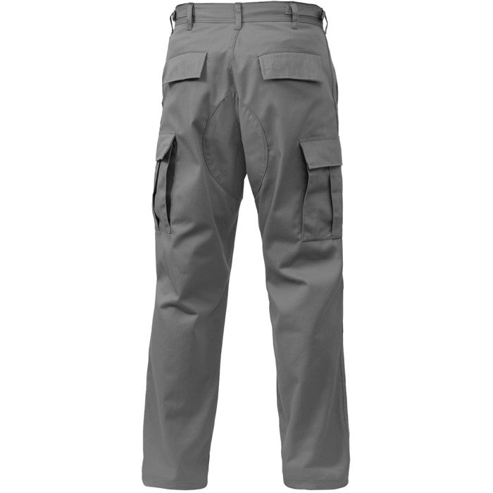 Grey - Military BDU Pants - Polyester Cotton Twill