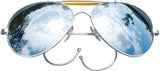 Mirror Lenses - US Air Force Style Aviator Sunglasses