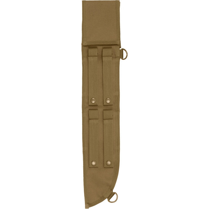 Coyote Brown - Tactical MOLLE 18 in. Jungle Machete Sheath