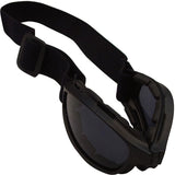 Black - Collapsible ComTec Tactical Goggles