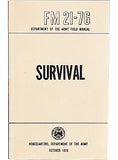 Top Selling Official Military Survival Manual FM-21-76