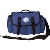 Navy Blue - Public Safety Medical Rescue Response Bag with Star of Life Emblem