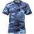 Sky Blue Camouflage - Military T-Shirt