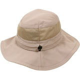 Khaki - Lightweight Adjustable Mesh Boonie Hat