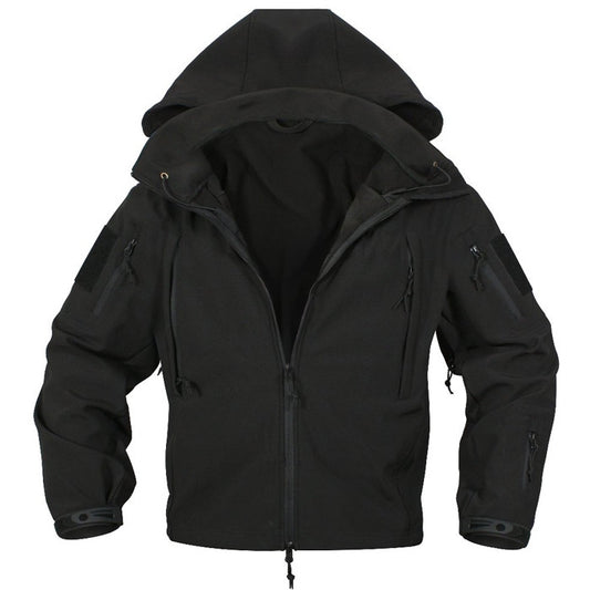 Black - Tactical Special Operations Soft Shell Jacket