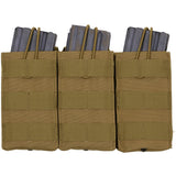 Coyote Brown - MOLLE Compatible Triple MAG Pouch