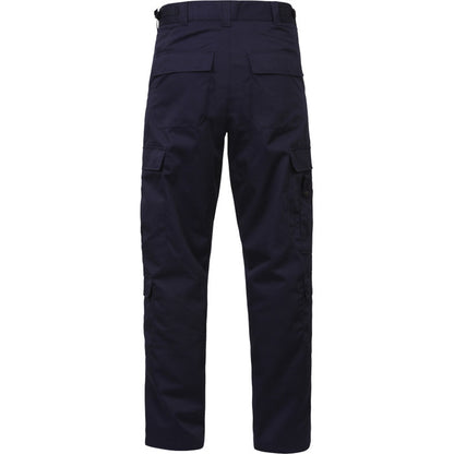 Midnight Blue - 9 Pocket EMT Pants - Polyester Cotton Twill - Cargo Work Trousers - Mens