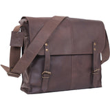 Brown Leather Medic Shoulder Bag