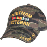 Tiger Stripe Camouflage - Vietnam Veteran Low Profile Cap
