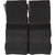 Black - Tactical MOLLE Double M-16 Mag Pouch