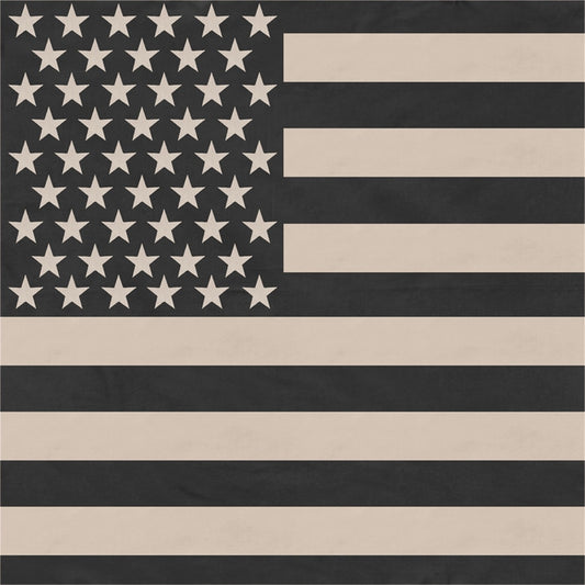 Subdued - US American Flag Bandana 22 in. x 22 in.