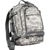 ACU Digital Camouflage - Military MOLLE Compatible Jumbo Travel Backpack
