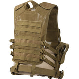 Coyote Brown - MOLLE Compatible Cross Draw Tactical Vest