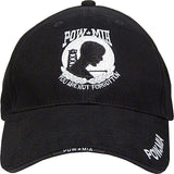 Black - POW MIA Deluxe Adjustable Cap