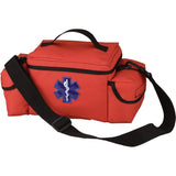 Orange - Public Safety Medical Rescue Bag with Star of Life Emblem