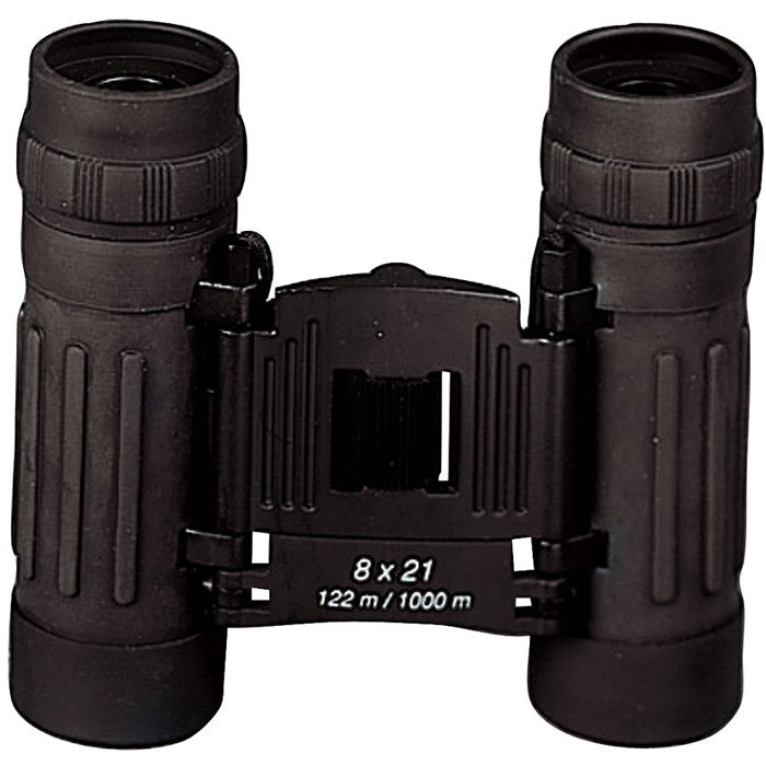 Black - Military GI Style Compact Binoculars 8 x 21mm
