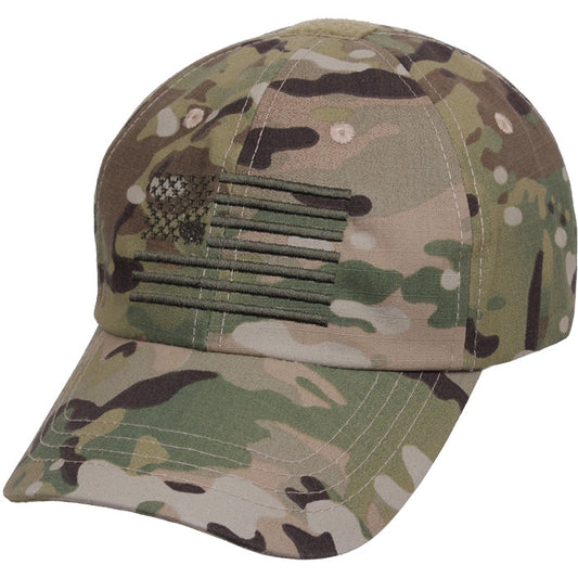 MultiCam - US Flag Military Adjustable Tactical Operator Cap