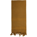 Coyote Brown - Solid Color Shemagh Tactical Desert Scarf