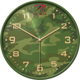 Woodland Camouflage - Tradition Military Wall Clock