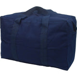 Navy Blue - Canvas Parachute Cargo Bag Extra Large Duffle Bag 75L