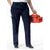Women’s Navy Blue 9-Pocket EMT Pants – Polyester Cotton Twill Cargo Work Trousers