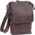 Brown - Leather Military Tech Bag