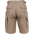 Khaki - Military Cargo BDU Shorts - Cotton Ripstop