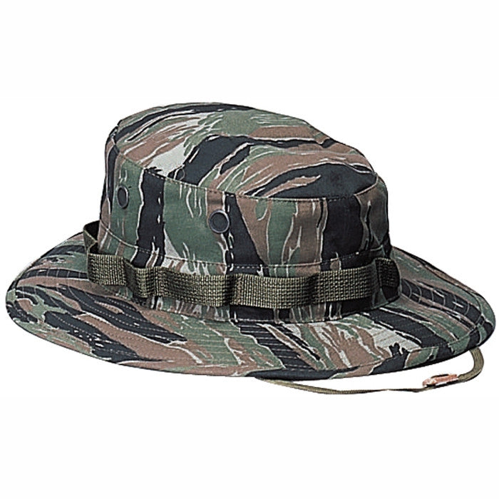 Tiger Stripe Camouflage - Military Boonie Hat - Galaxy Army Navy