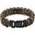 Green Camouflage - Cobra Weave Paracord Bracelet