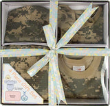 ACU Digital Camouflage - Military Style Infant Gift Set