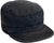 Black Military Vintage Fatigue Cap - Cotton Blend Washed Army Field Hat