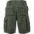 Olive Drab - Tactical Vintage Paratrooper BDU Cargo Shorts - Poly Cotton - Zipper Fly