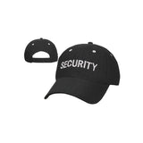 Black - Law Enforcement SECURITY Mesh Low Profile Adjustable Cap