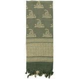 Foliage Green - Snake Shemagh Tactical Desert Scarf